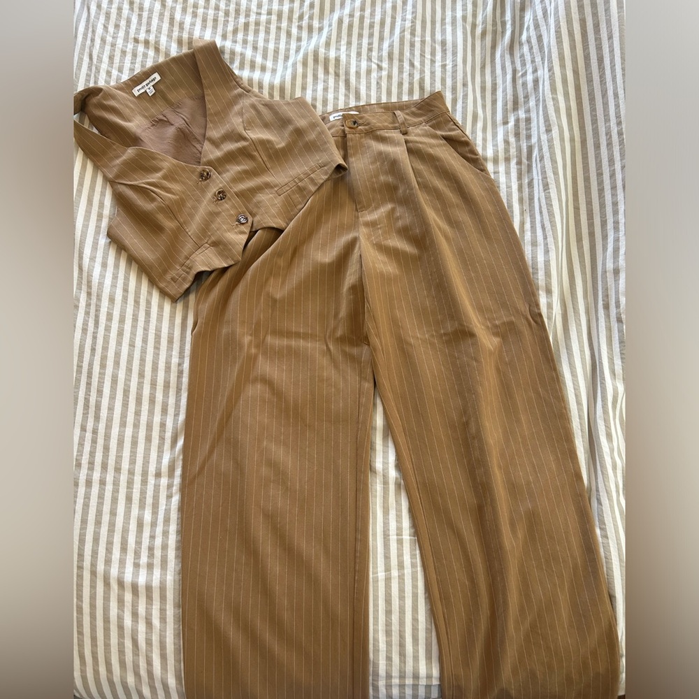 Pretty Garbage Vest & Pant Suit